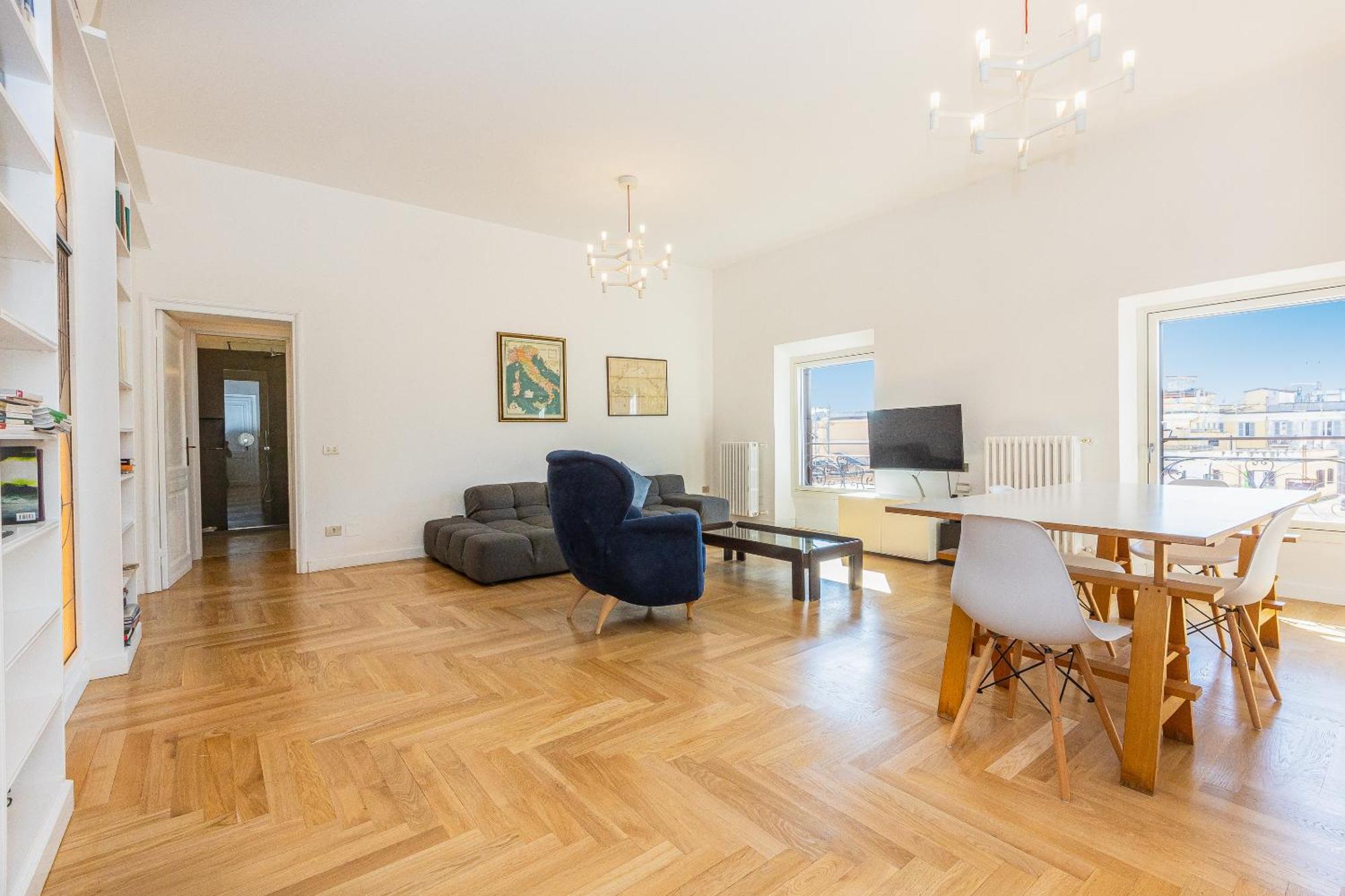 Giulio Cesare Penthouse Rental In Rome Bagian luar foto