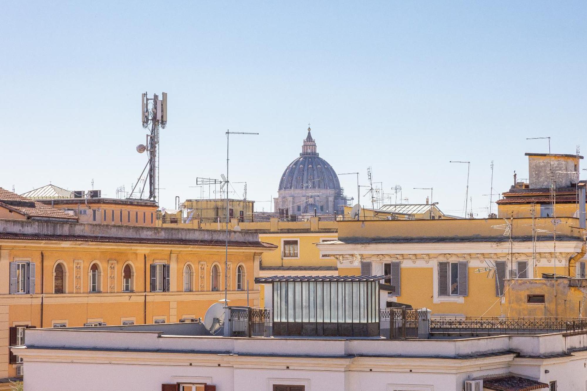Giulio Cesare Penthouse Rental In Rome Bagian luar foto